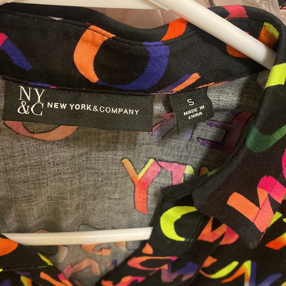 Multicolored, motional blouse. - Picture 7 of 7